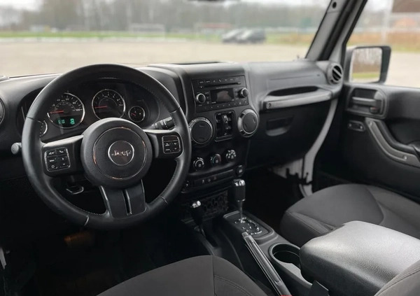 Jeep Wrangler cena 106000 przebieg: 146900, rok produkcji 2016 z Lublin małe 466